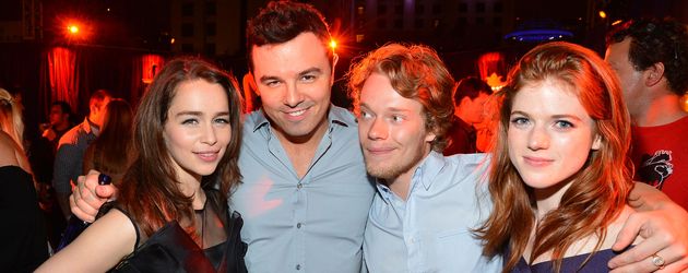 Emilia Clarke, Seth MacFarlane, Alfie Allen und Rose Leslie Emilia Clarke, Seth MacFarlane, Alfie Allen und Rose Leslie