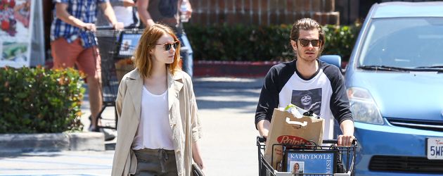 Emma Stone und Andrew Garfield Emma Stone und Andrew Garfield