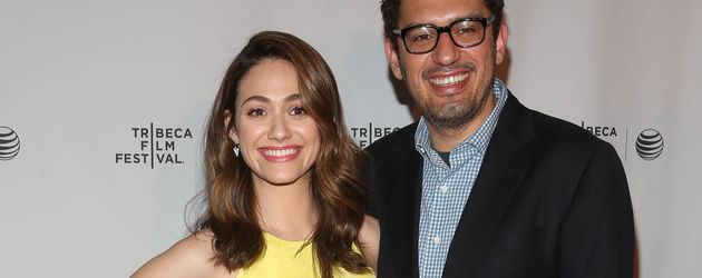 Emmy Rossum und ihr Verlobter Sam Esmail Emmy Rossum und ihr Verlobter Sam Esmail