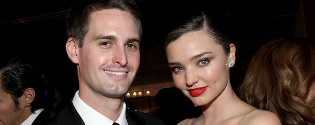 Evan Spiegel und Miranda Kerr Evan Spiegel und Miranda Kerr