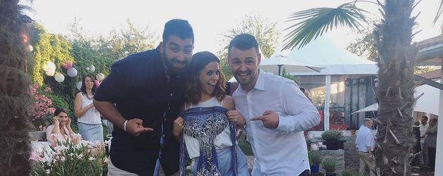 Faisal Kawusi, Vanessa Mai und Heinrich Popow Faisal Kawusi, Vanessa Mai und Heinrich Popow