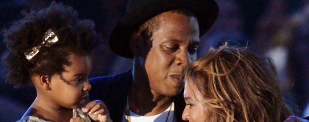 Beyonce, Jay-Z und Blue Ivy Carter Beyonce, Jay-Z und Blue Ivy Carter