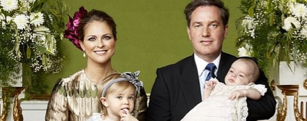 Familienfoto anlässlich der Taufe von Prinz Nicolas Familienfoto anlässlich der Taufe von Prinz Nicolas