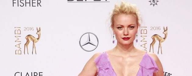 Franziska Knuppe bei der Bambi-Verleihung 2016 in Berlin Franziska Knuppe bei der Bambi-Verleihung 2016 in Berlin