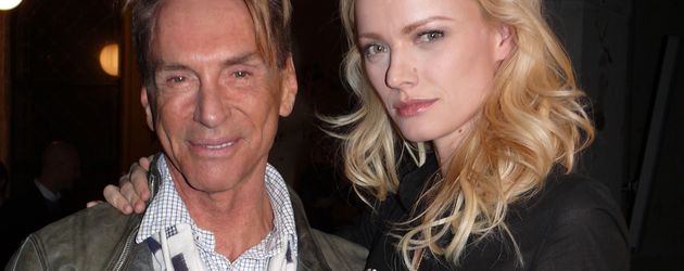 Wolfgang Joop und Franziska Knuppe Wolfgang Joop und Franziska Knuppe