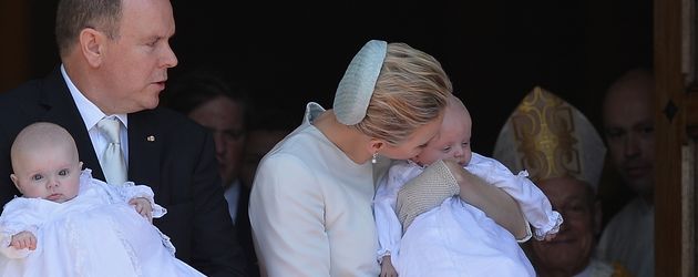 Fürstin Charlène und Albert II von Monaco Fürstin Charlène und Albert II von Monaco