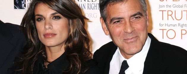 George Clooney und Elisabetta Canalis George Clooney und Elisabetta Canalis