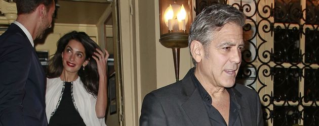 George Clooney und Amal Alamuddin George Clooney und Amal Alamuddin