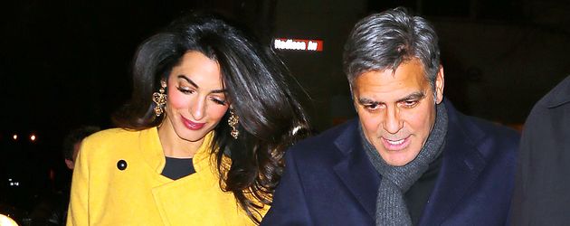 George Clooney und Amal Alamuddin George Clooney und Amal Alamuddin