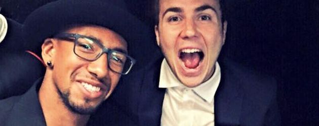 Jérôme Boateng und Mario Götze Jérôme Boateng und Mario Götze