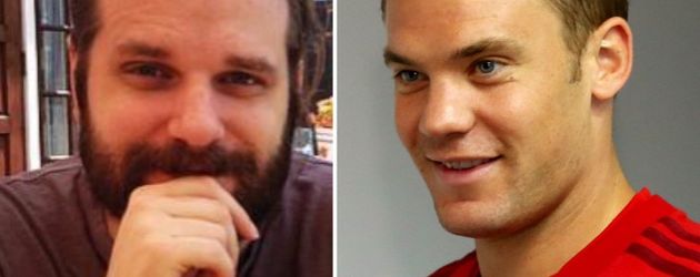 Manuel Neuer und Gronkh Manuel Neuer und Gronkh