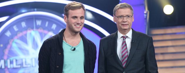 Günther Jauch und Leon Windscheid Günther Jauch und Leon Windscheid