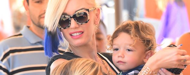 Gwen Stefani, Apollo Bowie Flynn Rossdale, Zuma Rossdale und Kingston Rossdale Gwen Stefani, Apollo Bowie Flynn Rossdale, Zuma Rossdale und Kingston Rossdale