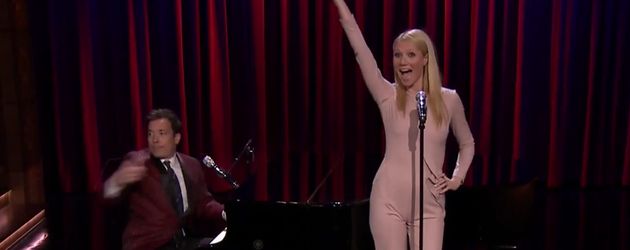 Gwyneth Paltrow und Jimmy Fallon Gwyneth Paltrow und Jimmy Fallon