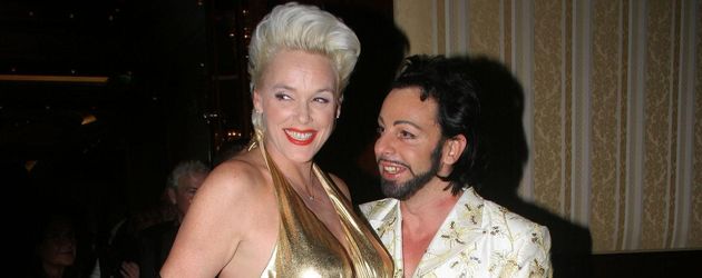 Brigitte Nielsen und Harald Glööckler Brigitte Nielsen und Harald Glööckler