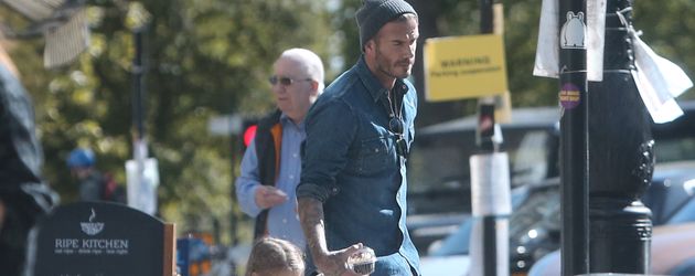 David Beckham und Harper Seven Beckham David Beckham und Harper Seven Beckham