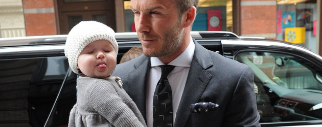 David Beckham und Harper Seven Beckham David Beckham und Harper Seven Beckham