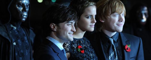 Emma Watson, Daniel Radcliffe und Rupert Grint Emma Watson, Daniel Radcliffe und Rupert Grint
