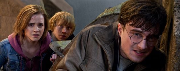 Emma Watson, Daniel Radcliffe und Rupert Grint im letzten "Harry Potter"-Teil Emma Watson, Daniel Radcliffe und Rupert Grint im letzten "Harry Potter"-Teil