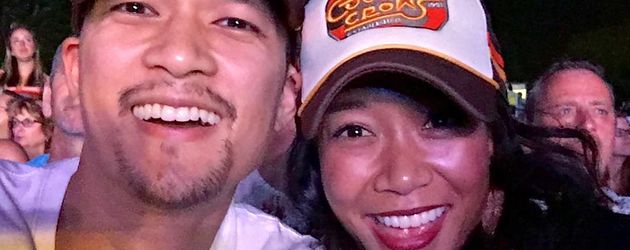 Schauspielehepaar Harry Shum Jr. und Shelby Rabara Schauspielehepaar Harry Shum Jr. und Shelby Rabara
