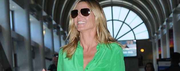 Heidi Klum am Flughafen in Los Angeles, Juli 2016 Heidi Klum am Flughafen in Los Angeles, Juli 2016