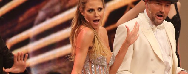 Heidi Klum und Michael Michalsky beim Finale von Germany's next Topmodel 2017 Heidi Klum und Michael Michalsky beim Finale von Germany's next Topmodel 2017