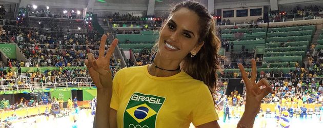 Izabel Goulart bei Olympia 2016 Izabel Goulart bei Olympia 2016