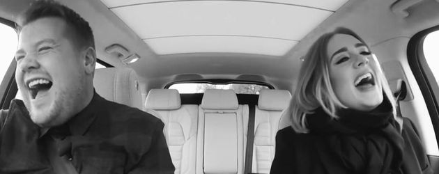 James Corden und Adele James Corden und Adele