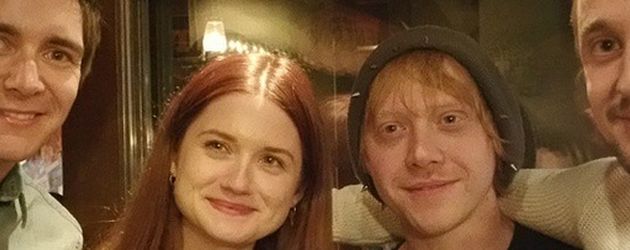 Rupert Grint, Bonnie Wright, James Phelps und Tom Felton Rupert Grint, Bonnie Wright, James Phelps und Tom Felton