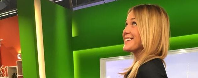 Alina Merkau und Jan Hahn im Sat.1-Frühstücksfernsehen Alina Merkau und Jan Hahn im Sat.1-Frühstücksfernsehen