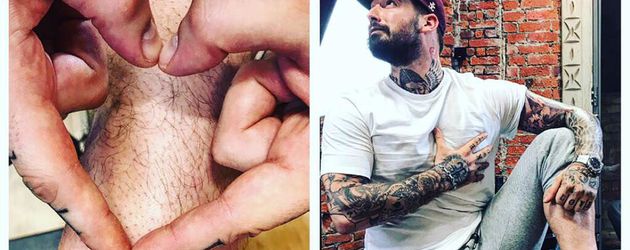 TV-Gesicht Jan Leyk mit neuem Tattoo TV-Gesicht Jan Leyk mit neuem Tattoo