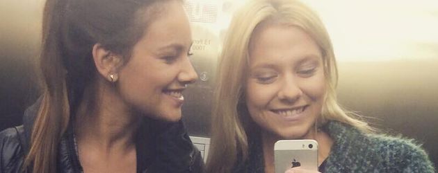 Janina Uhse und Valentina Pahde Janina Uhse und Valentina Pahde