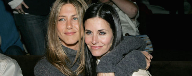 Jennifer Aniston und Courteney Cox Jennifer Aniston und Courteney Cox