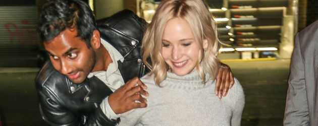 Jennifer Lawrence und Aziz Ansari Jennifer Lawrence und Aziz Ansari
