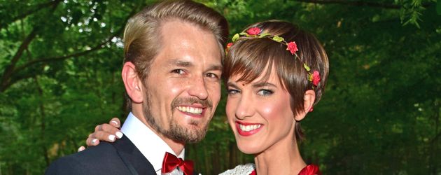 Jens Ackermann und Isabell Horn bei der Hochzeit von Sila Sahin Jens Ackermann und Isabell Horn bei der Hochzeit von Sila Sahin