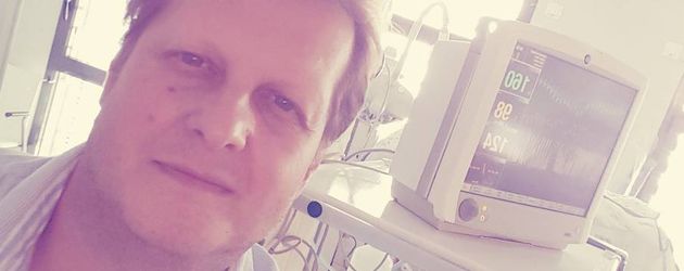 Jens Büchner im Krankenhaus Jens Büchner im Krankenhaus