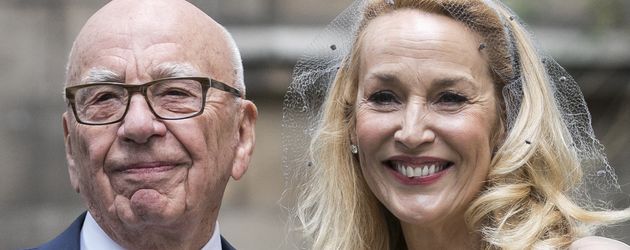 Jerry Hall und Rupert Murdoch Jerry Hall und Rupert Murdoch