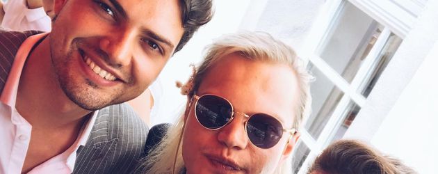 Jimi Blue und Wilson Gonzalez Ochsenknecht mit Halbruder Rocco Stark Jimi Blue und Wilson Gonzalez Ochsenknecht mit Halbruder Rocco Stark