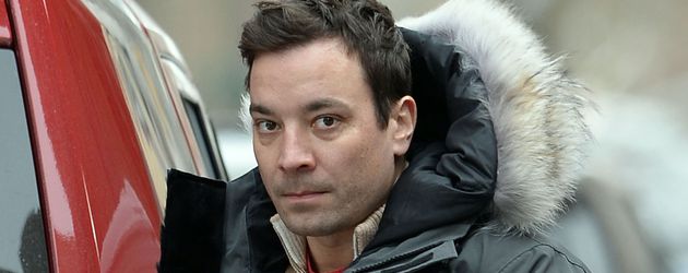 Jimmy Fallon an seinem Wohnsitz in Mannhatten Jimmy Fallon an seinem Wohnsitz in Mannhatten
