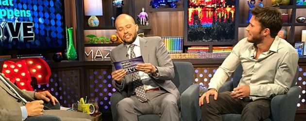 Scott Eastwood, Andy Cohen und Jon Cryer Scott Eastwood, Andy Cohen und Jon Cryer