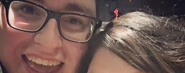 Jordan Smith nach dem Heiratsantrag mit seiner Verlobten Kristen Denny Jordan Smith nach dem Heiratsantrag mit seiner Verlobten Kristen Denny