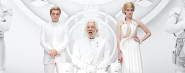 Hunger Games, Jena Malone, Josh Hutcherson und Donald Sutherland Hunger Games, Jena Malone, Josh Hutcherson und Donald Sutherland