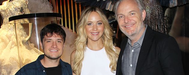 Jennifer Lawrence, Josh Hutcherson und Francis Lawrence Jennifer Lawrence, Josh Hutcherson und Francis Lawrence