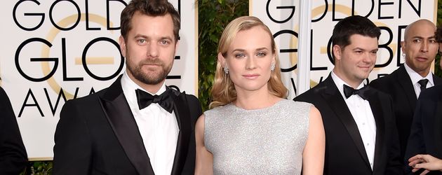 Joshua Jackson und Diane Kruger bei den Golden Globes 2015 Joshua Jackson und Diane Kruger bei den Golden Globes 2015