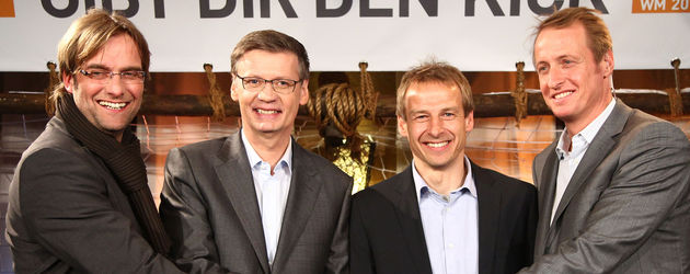 Günther Jauch, Jürgen Klopp und jürgen klinsmann Günther Jauch, Jürgen Klopp und jürgen klinsmann
