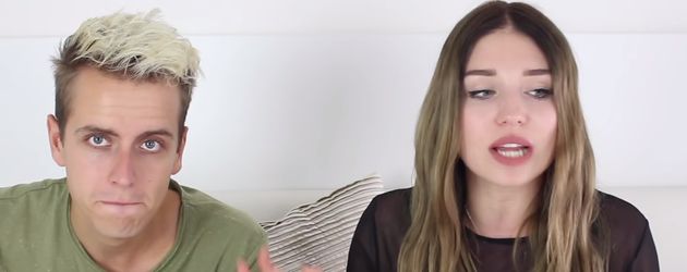Julian Claẞen und Bibi Heinicke im YouTube-Clip von Bibi Julian Claẞen und Bibi Heinicke im YouTube-Clip von Bibi