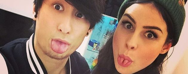 Julien Bam und Lena Meyer-Landrut auf einem Selfie Julien Bam und Lena Meyer-Landrut auf einem Selfie