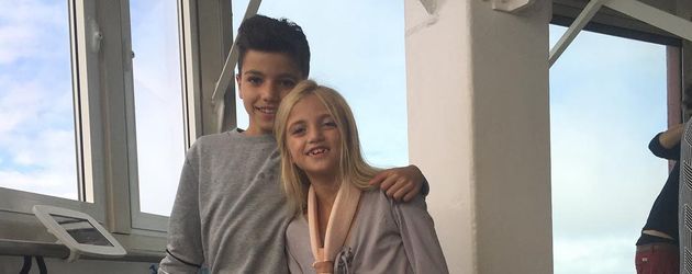 Junior Andre und Princess Tiaamii, Kinder von Katie Price und Peter Andre Junior Andre und Princess Tiaamii, Kinder von Katie Price und Peter Andre