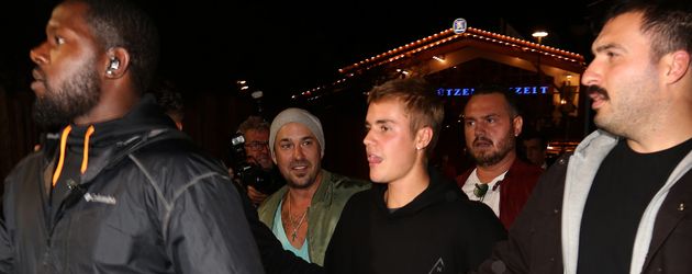 Justin Bieber auf dem Oktoberfest in München Justin Bieber auf dem Oktoberfest in München