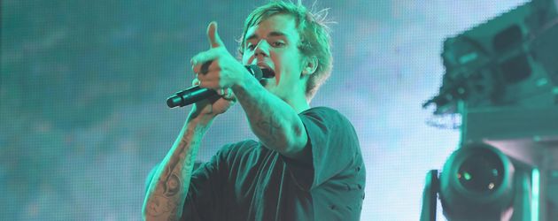 Justin Bieber bei einem Konzert Justin Bieber bei einem Konzert